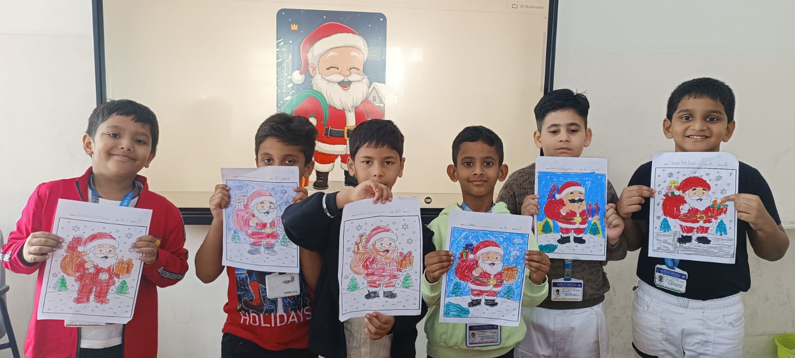 Christmas Day Celebration in Primary section